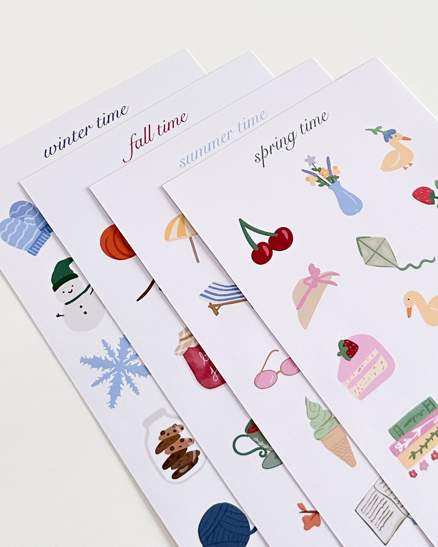 Seasonal Sticker Sheet Pack