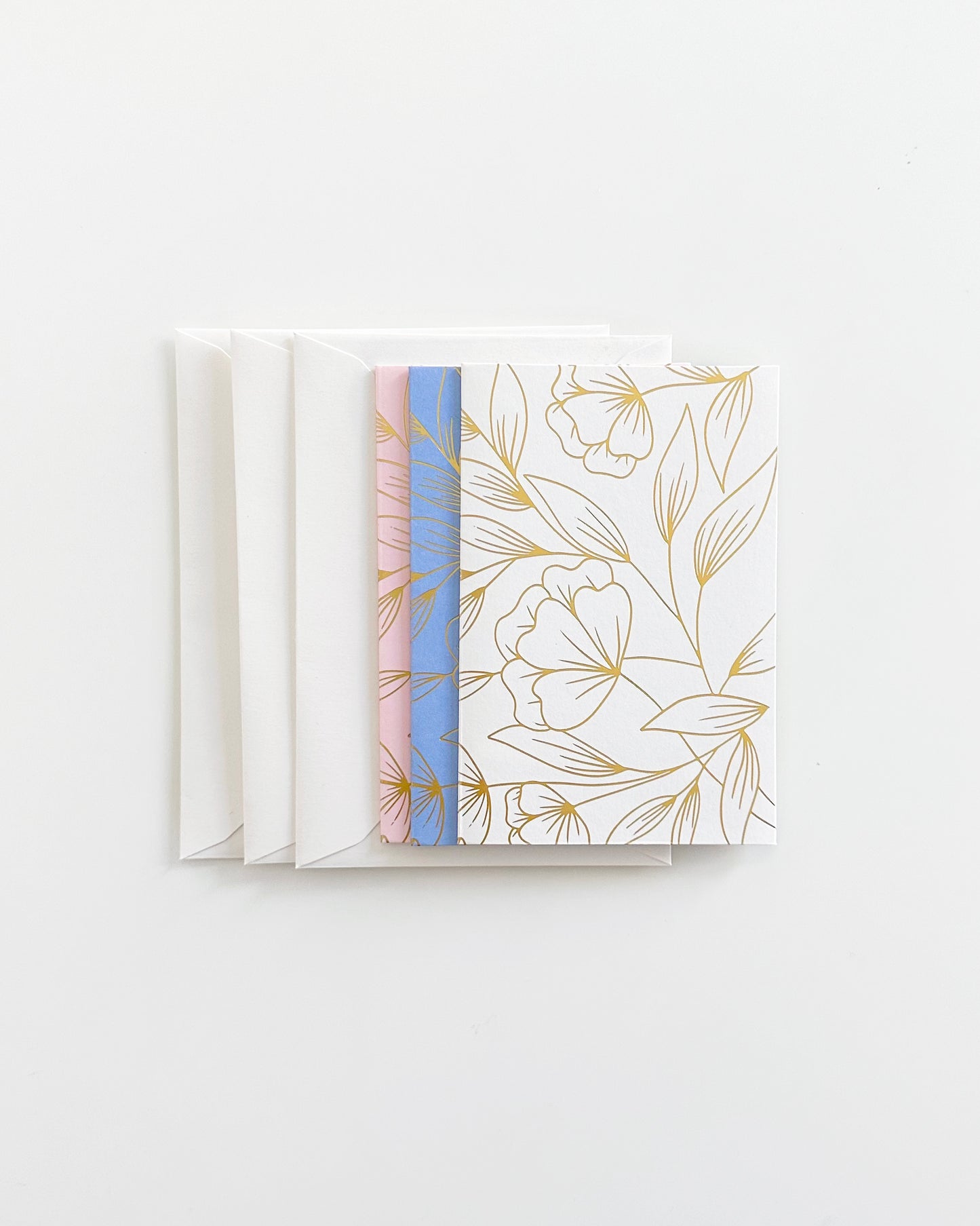 Bundle - Set of 9 Floral Greeting Cards