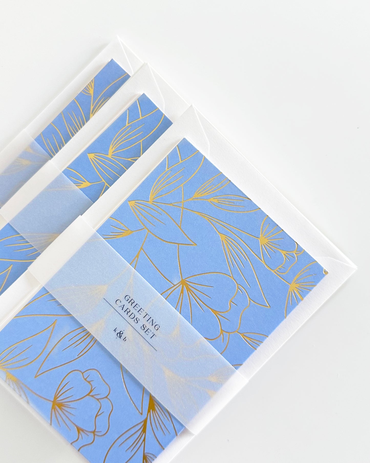 Bundle - Set of 9 Floral Greeting Cards