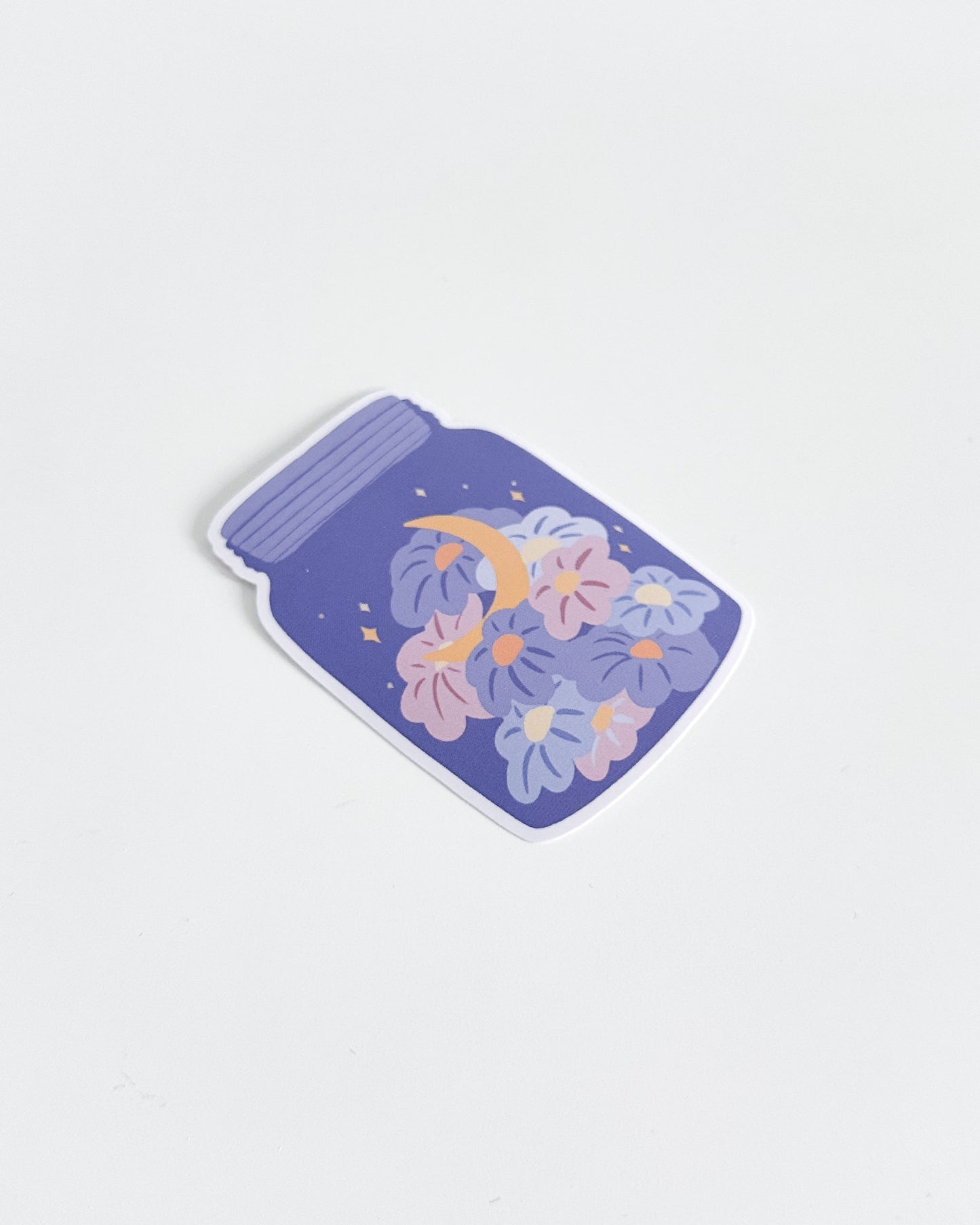 Moon in a Jar Sticker