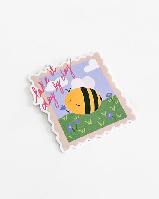 Beeatrice in the Garden Sticker