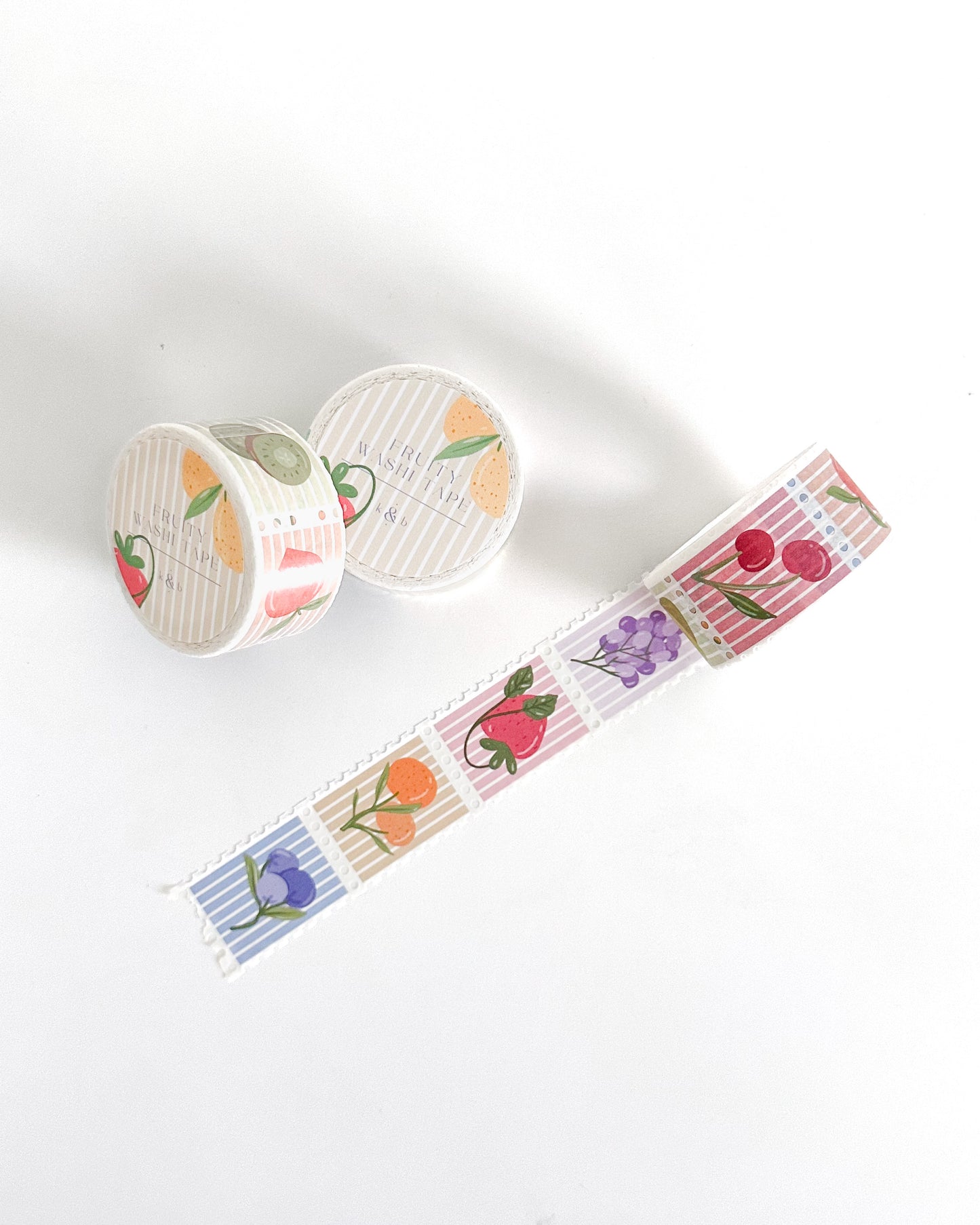 Fruity Stamp Washi Tape