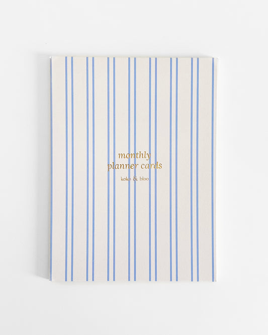 Monthly Planner Cards