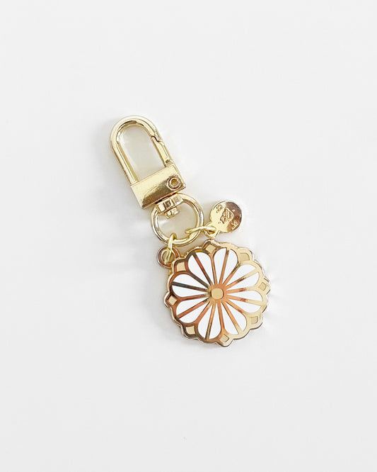 White flower Charm
