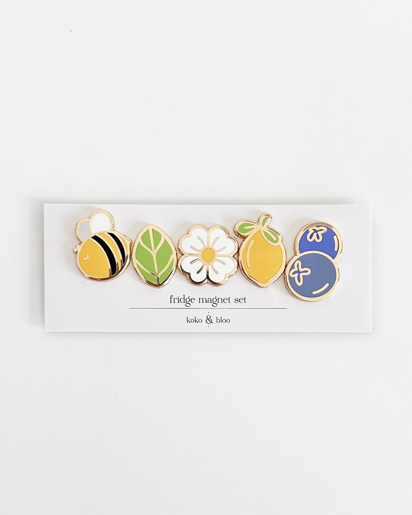 Summer Fridge Magnet Set