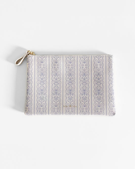 Blue Lace Pouch
