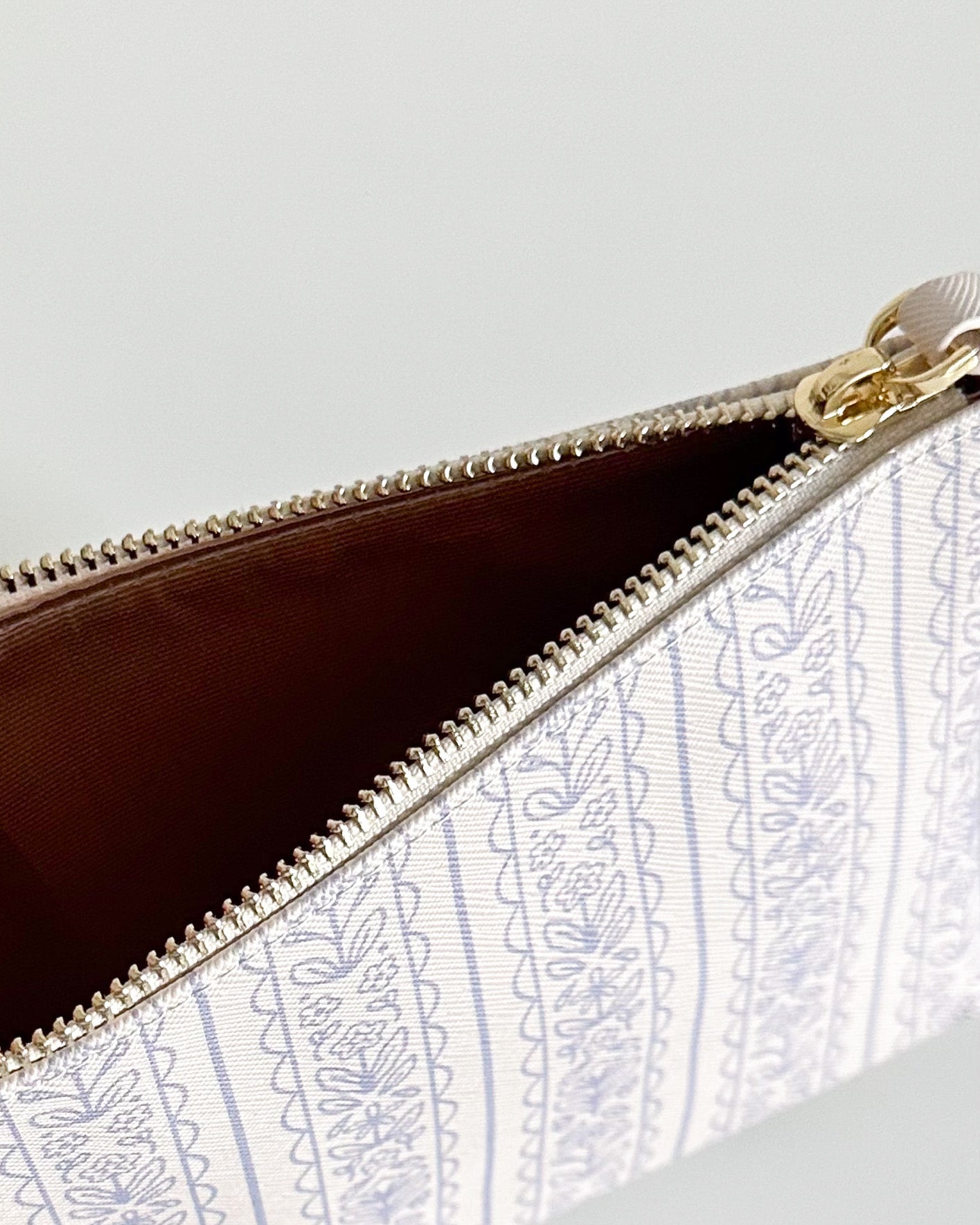 Blue Lace Pouch