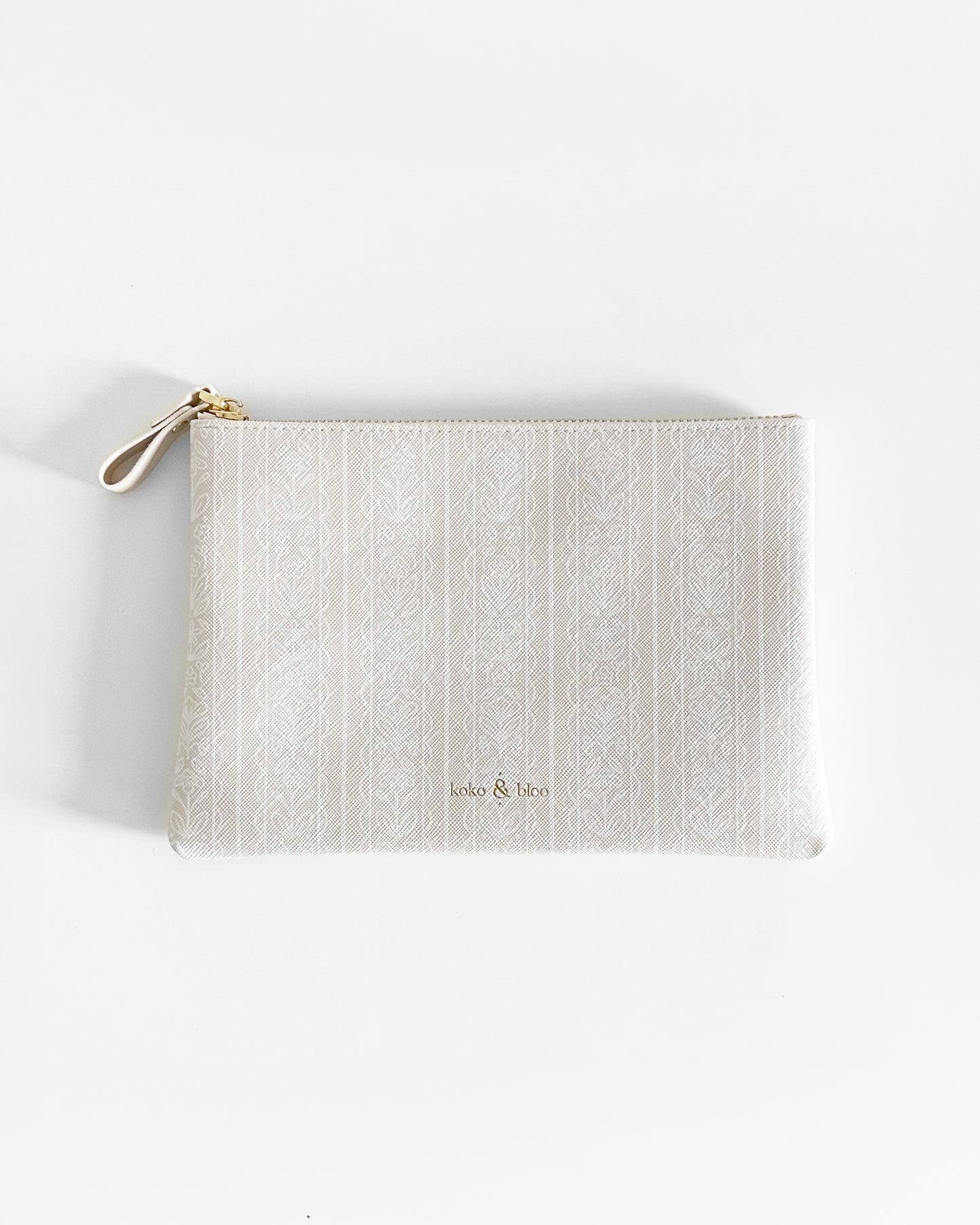 White Lace Pouch