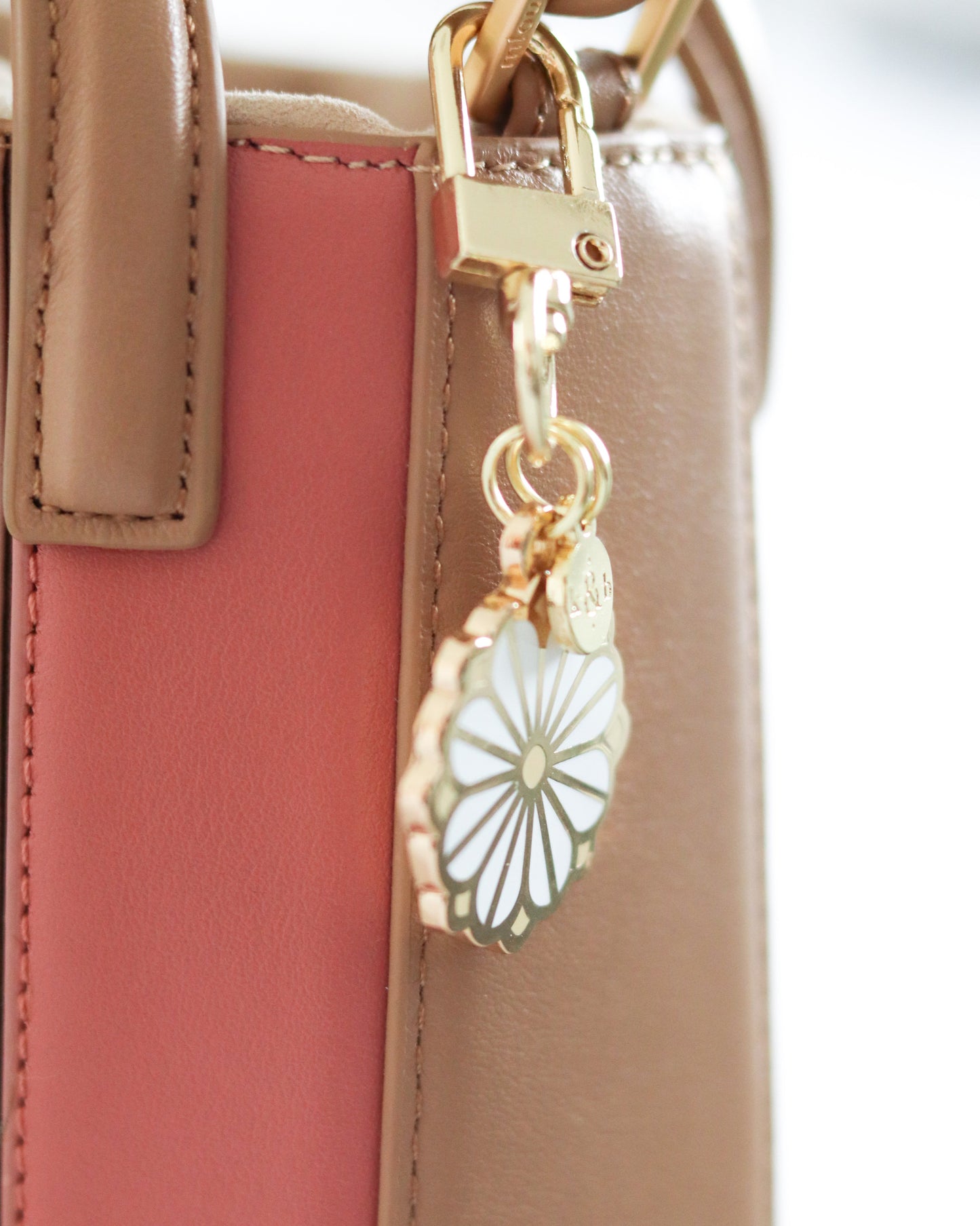 White flower Charm