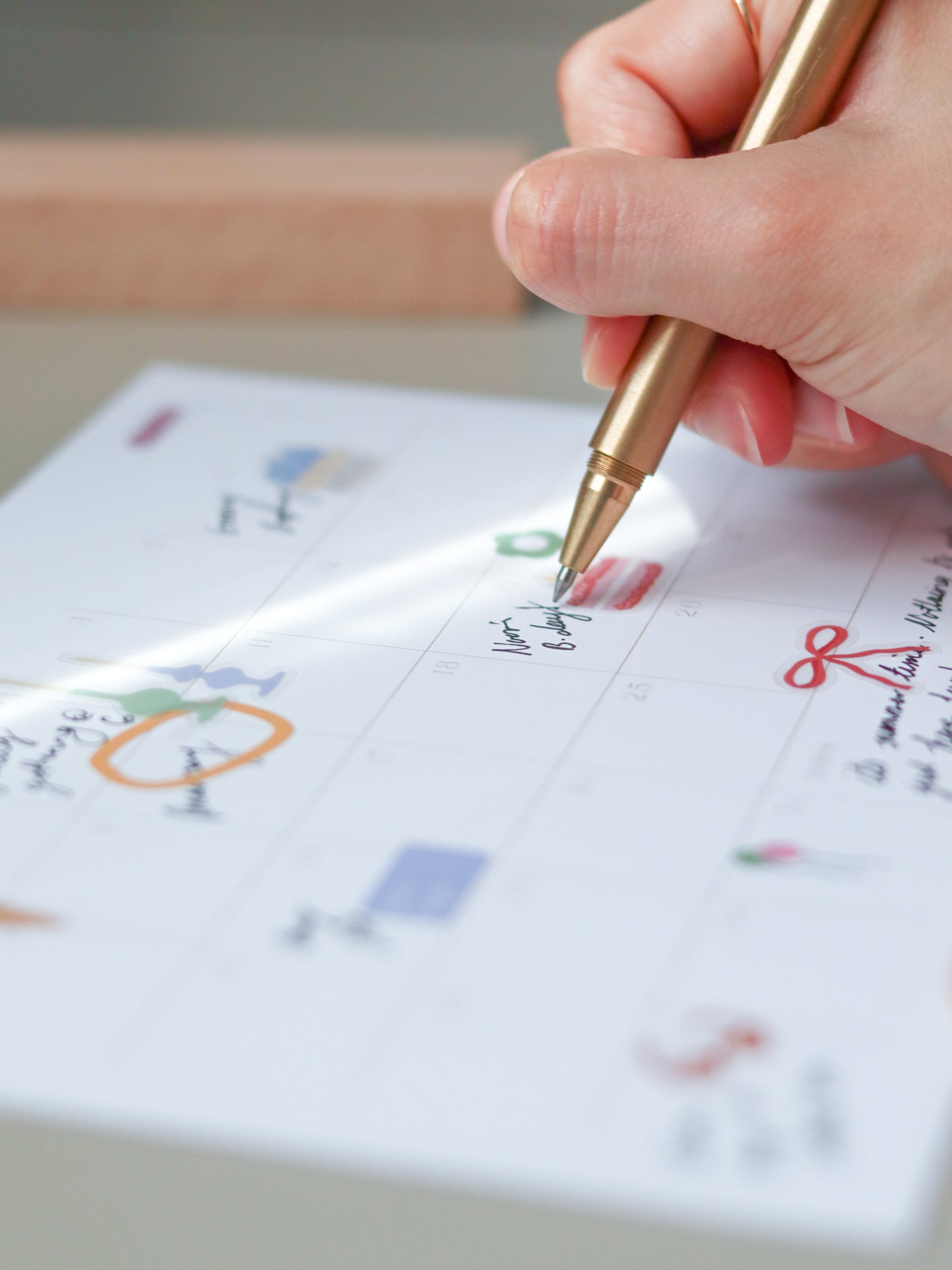 Monthly Planner Cards