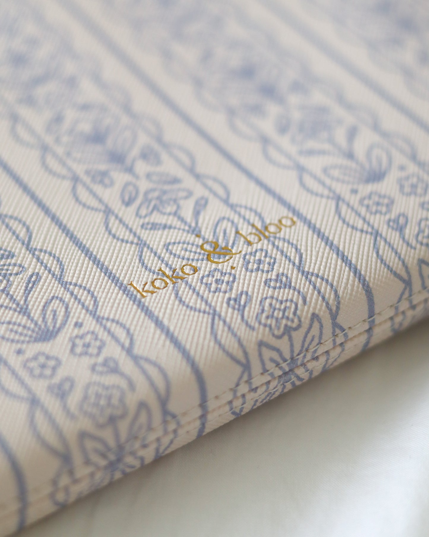 Blue Lace Pouch