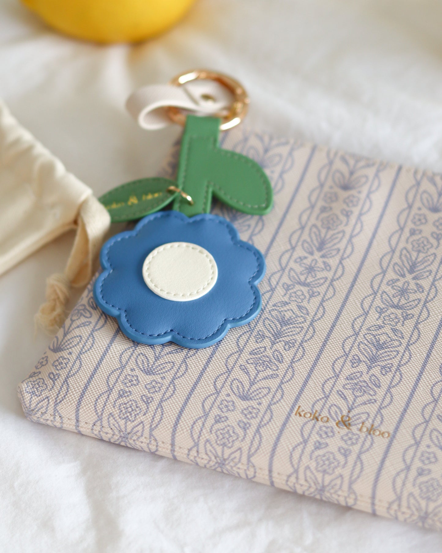 Blue Lace Pouch