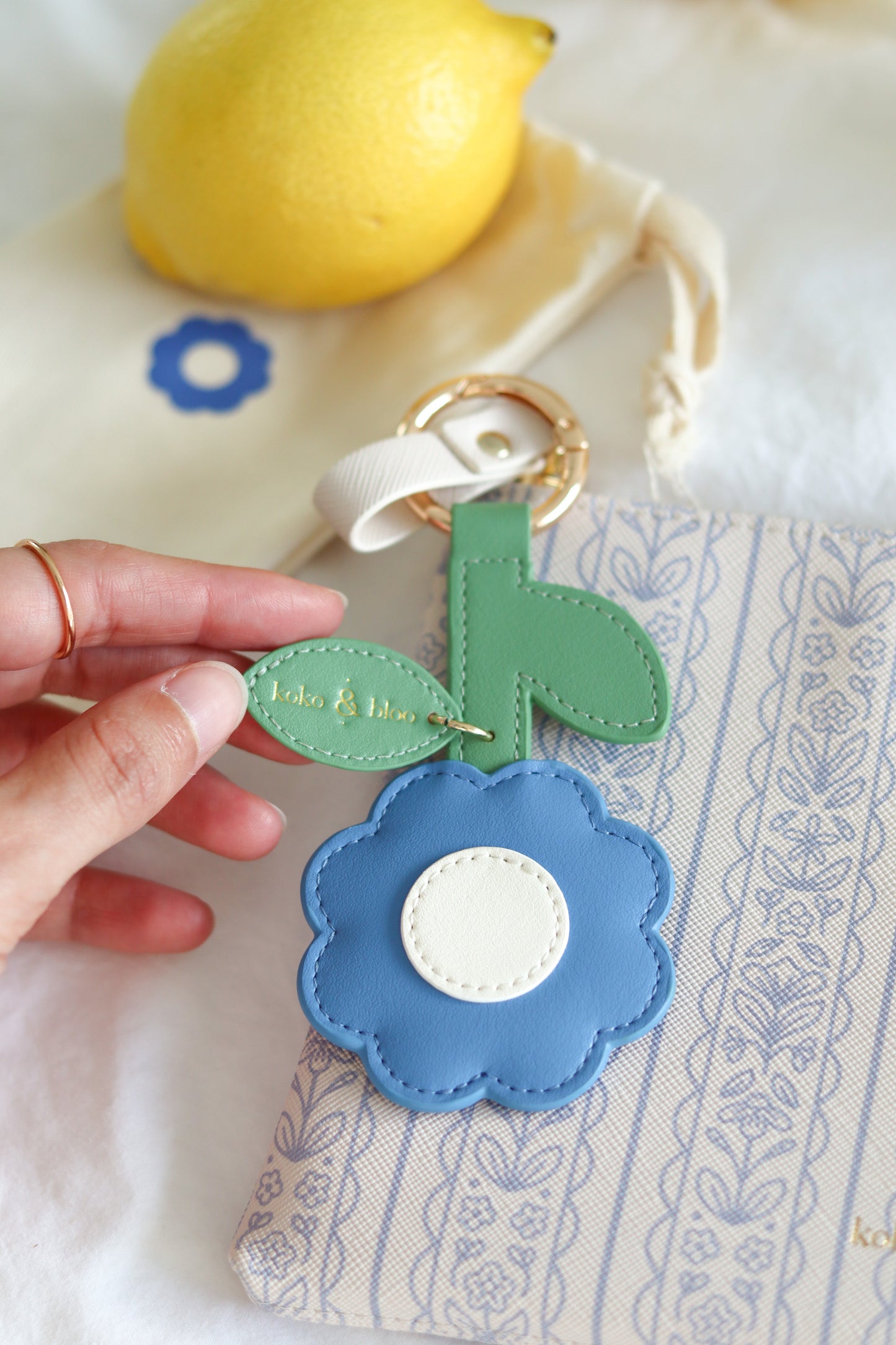 Bloom Charm - River Blue