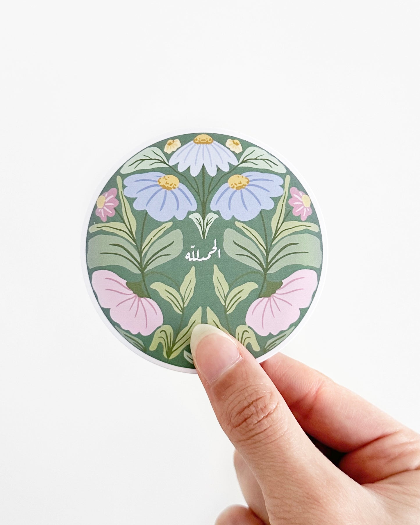 Blessed Floral Sticker