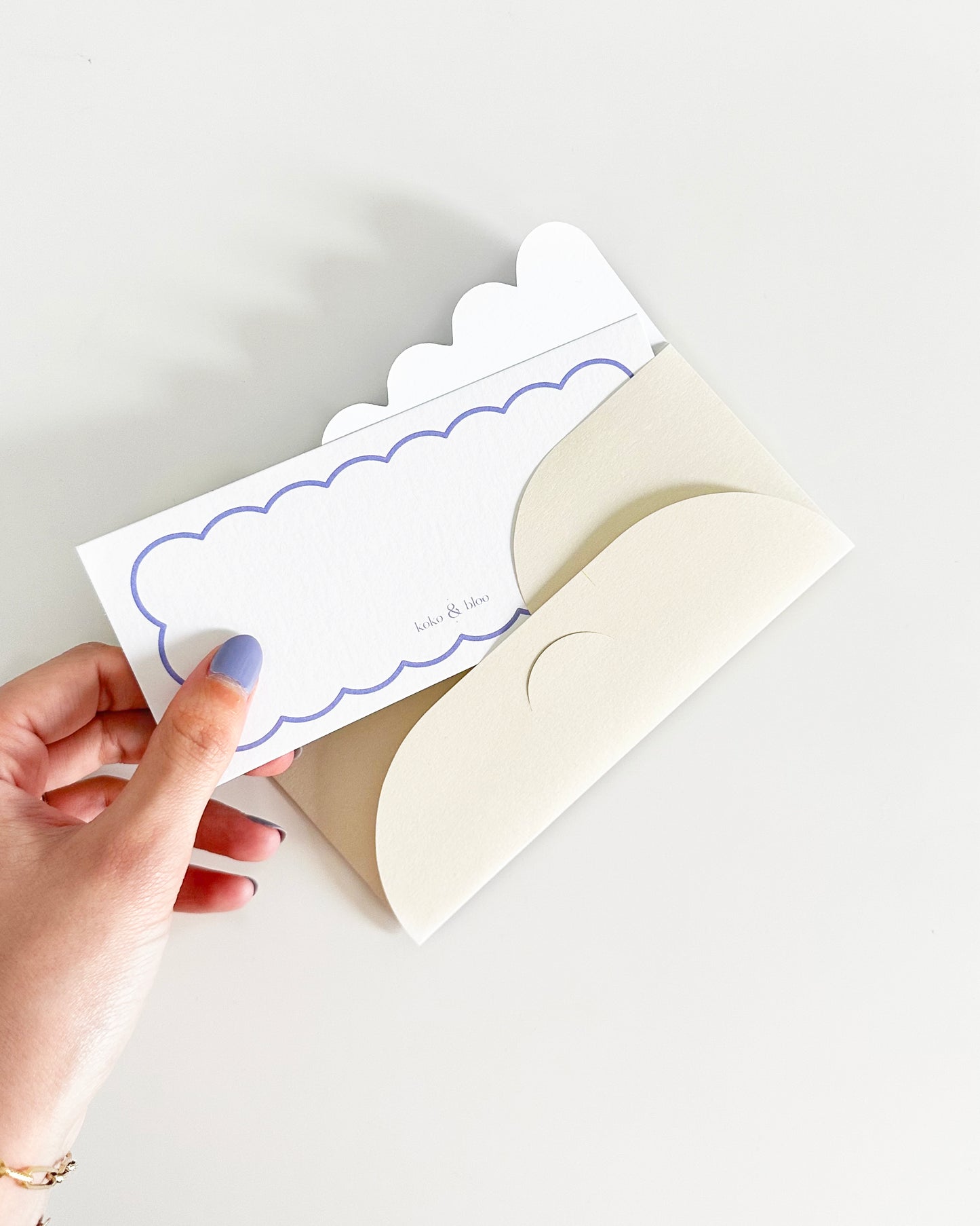 Bloo Scallop-Cut Gift Card