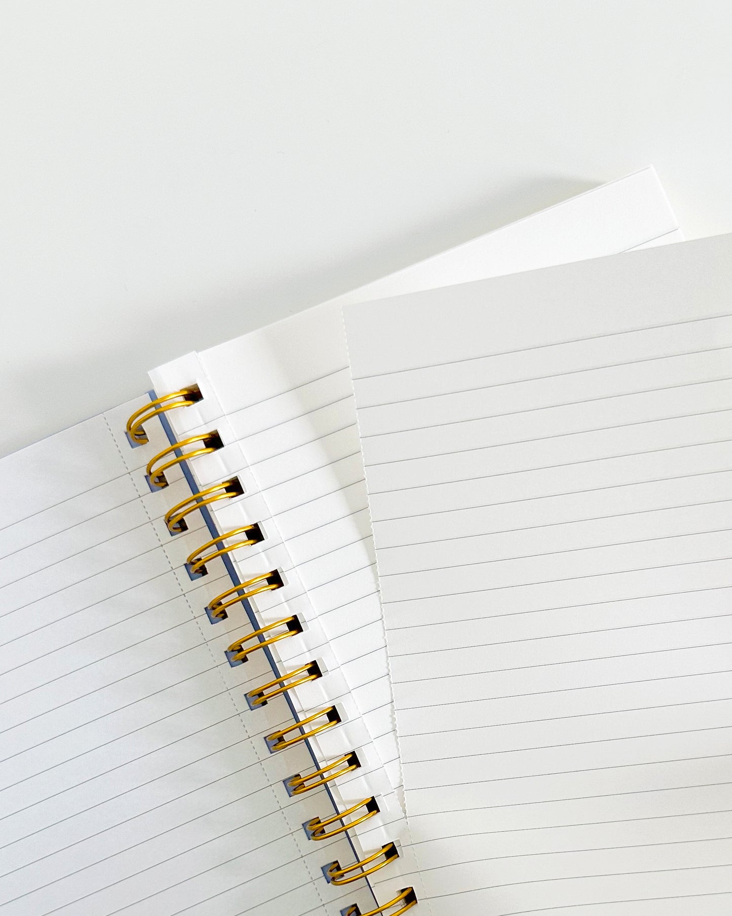 Deep Blue Lined Notebook