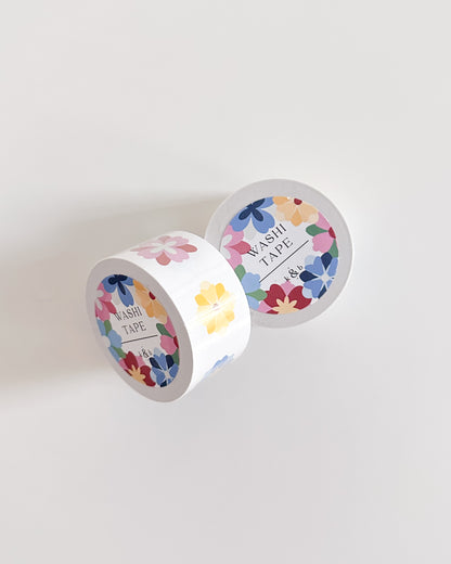 Mini Floral Sticker Roll