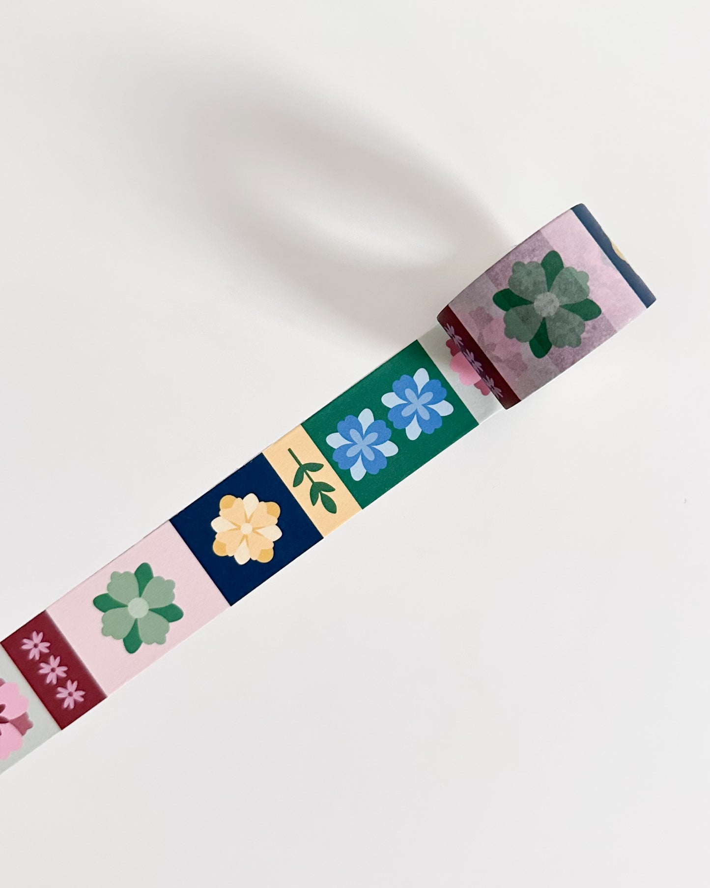 Abstract Floral Washi Tape