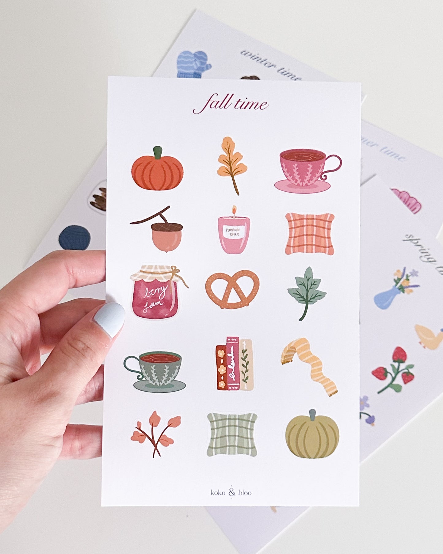 Seasonal Sticker Sheet Pack