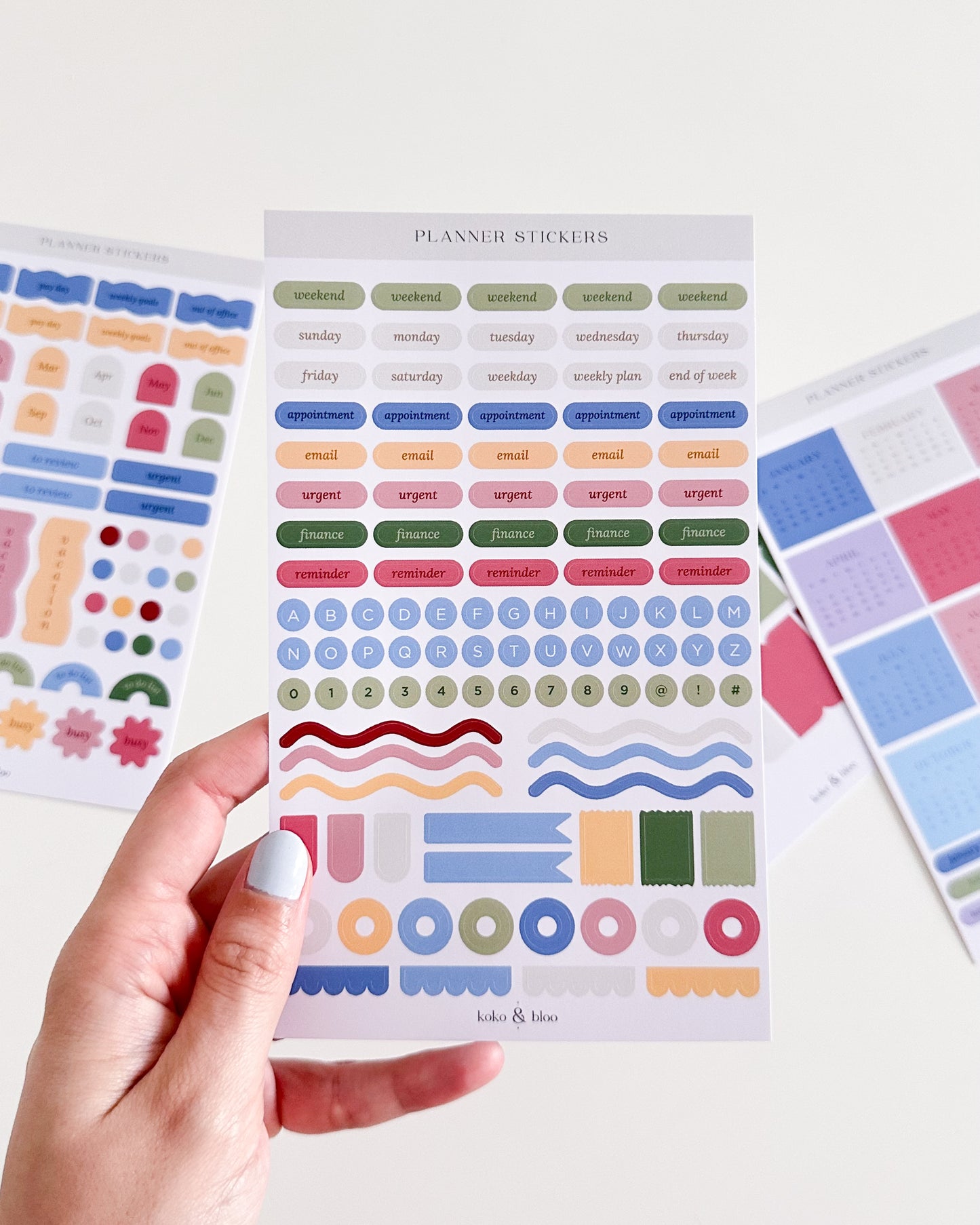 2026 Planner Sticker Set