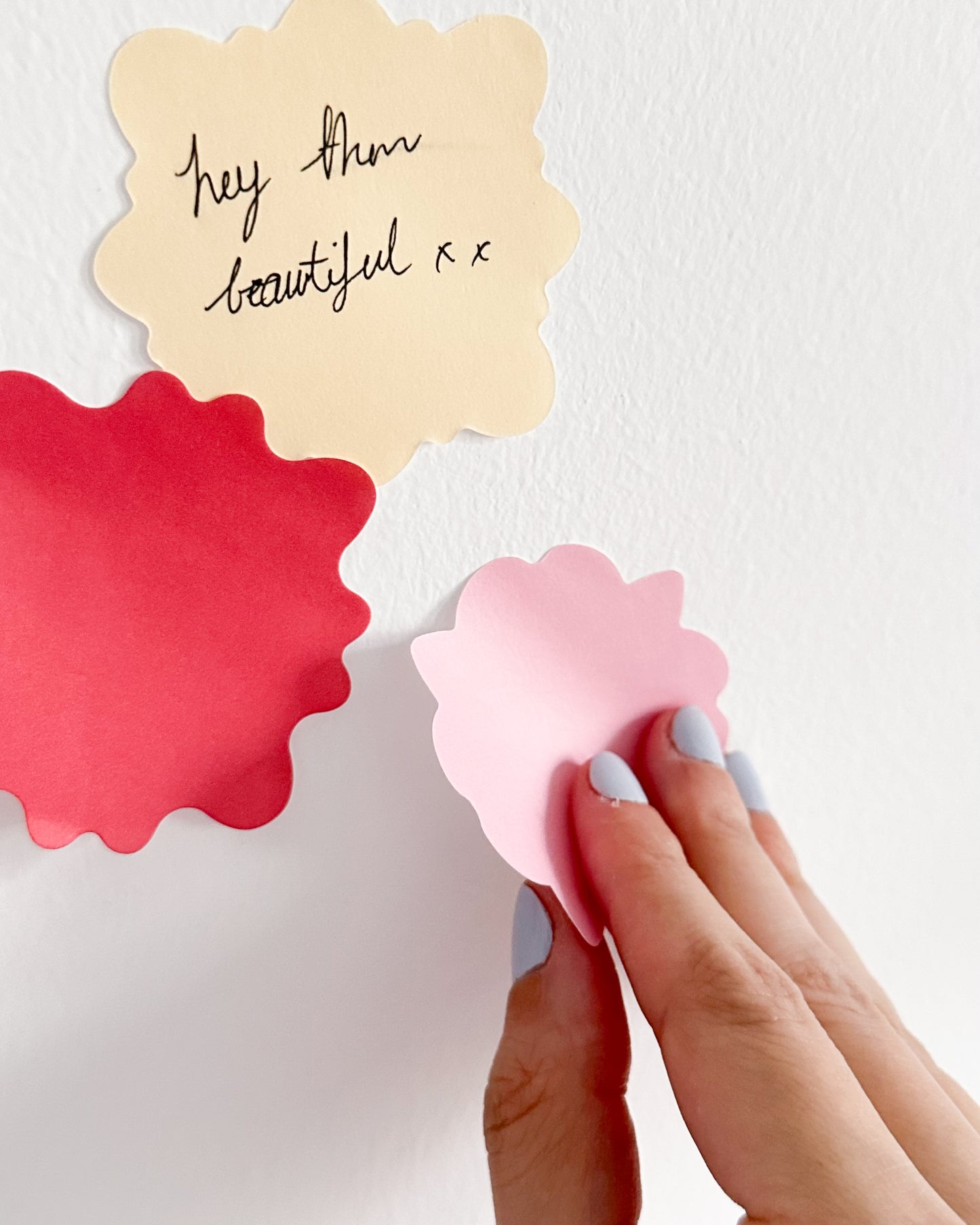 Meadow Sticky Notes - Pink & Yellow