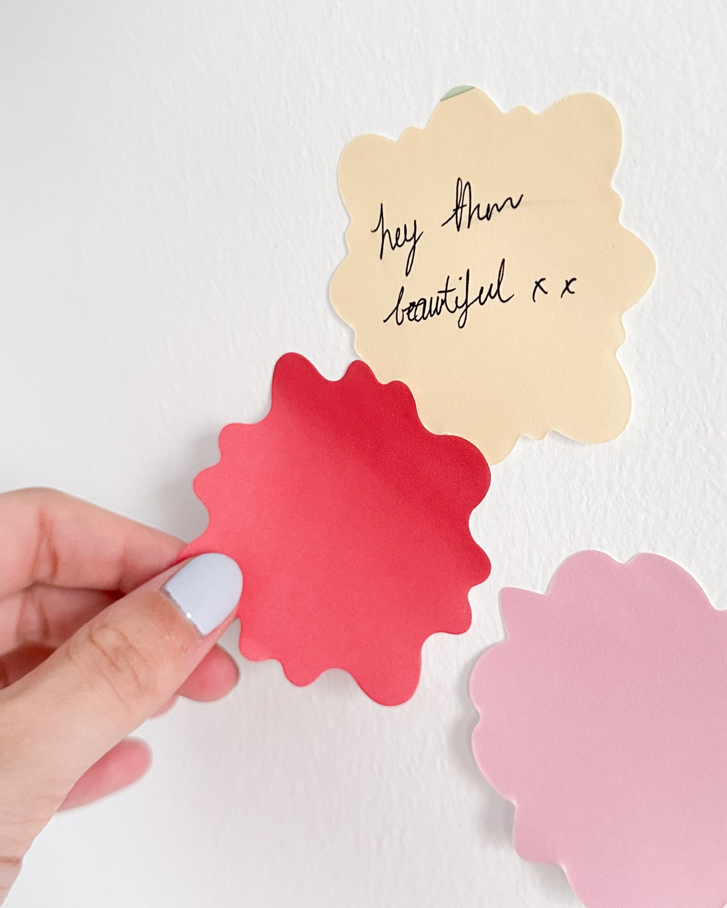 Meadow Sticky Notes - Pink & Yellow
