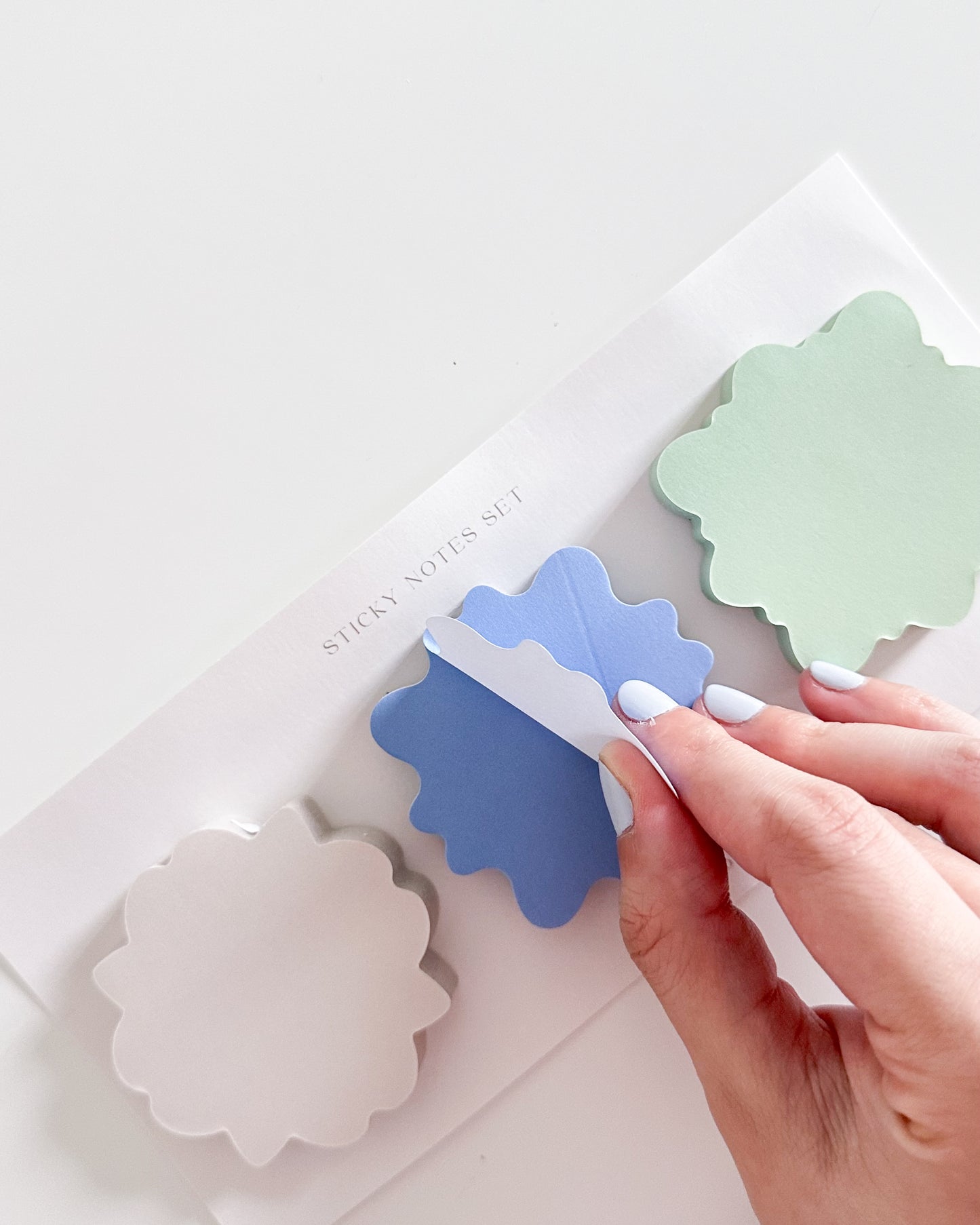Meadow Sticky Notes - Soft Bloo