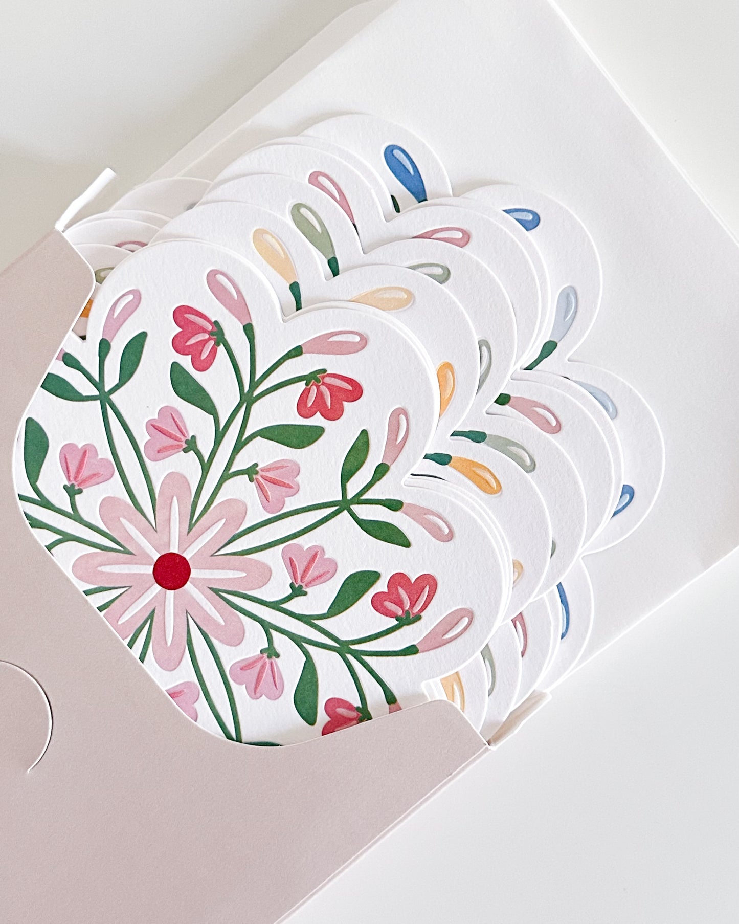Floral Greeting Card Set