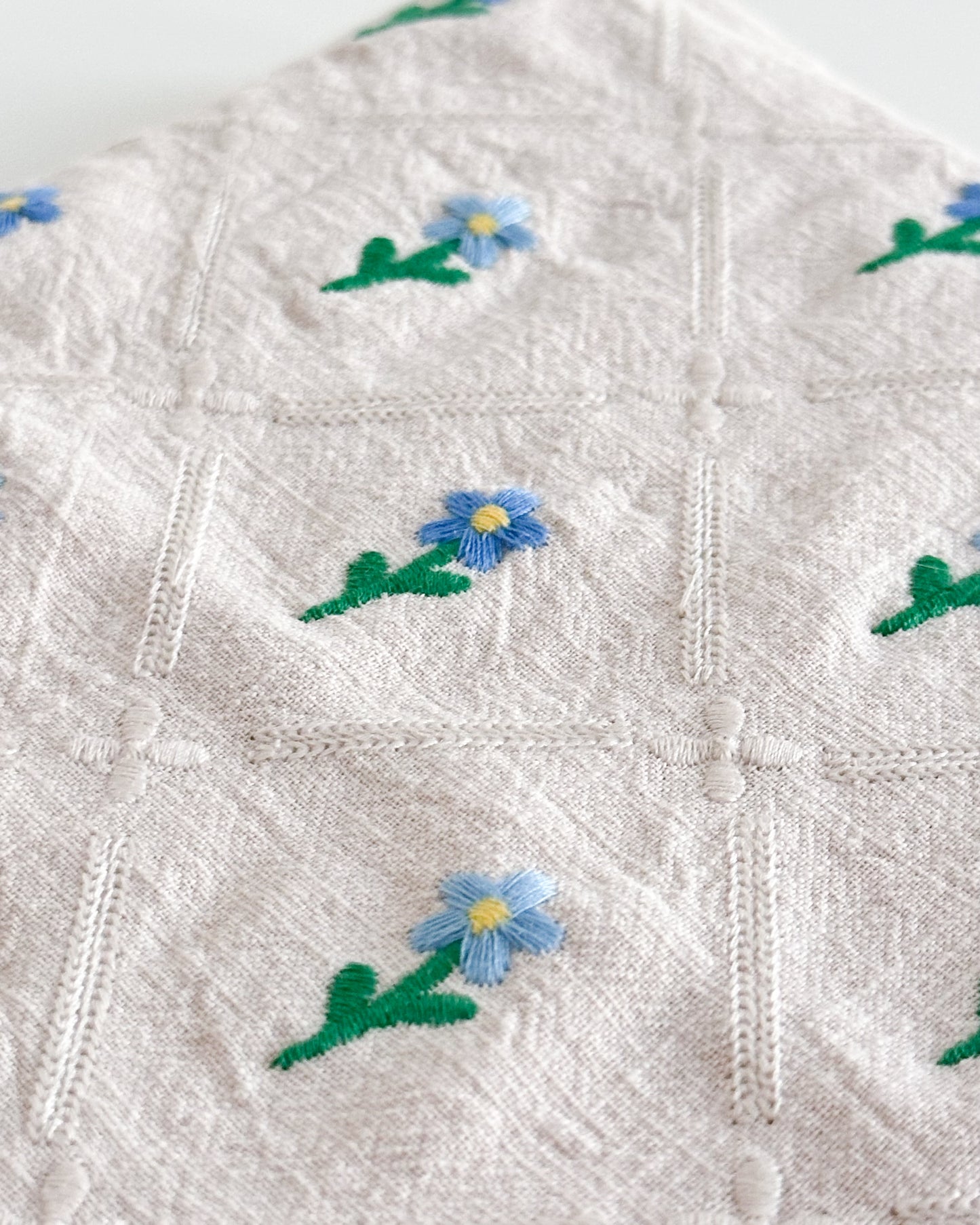 Linen Pouch - Bloo Florals