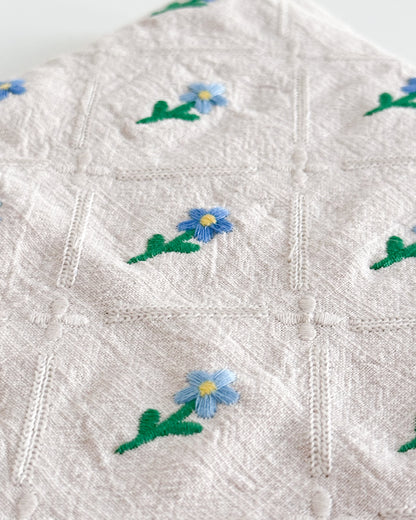 Linen Pouch - Bloo Florals