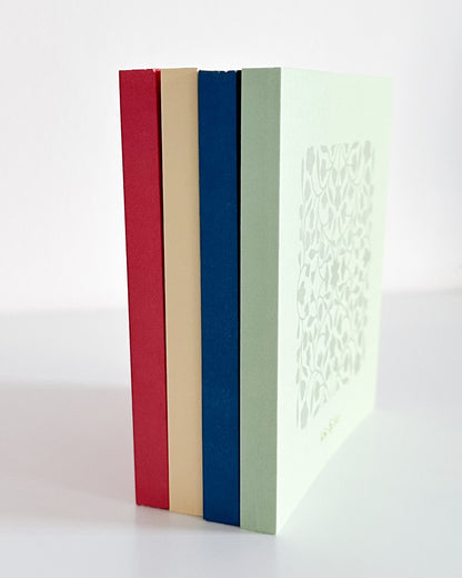 Mini Notebook - Midnight Bloo