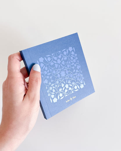 Mini Notebook - Midnight Bloo