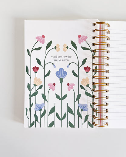 Lined Spiral Notebook - Butter Yellow