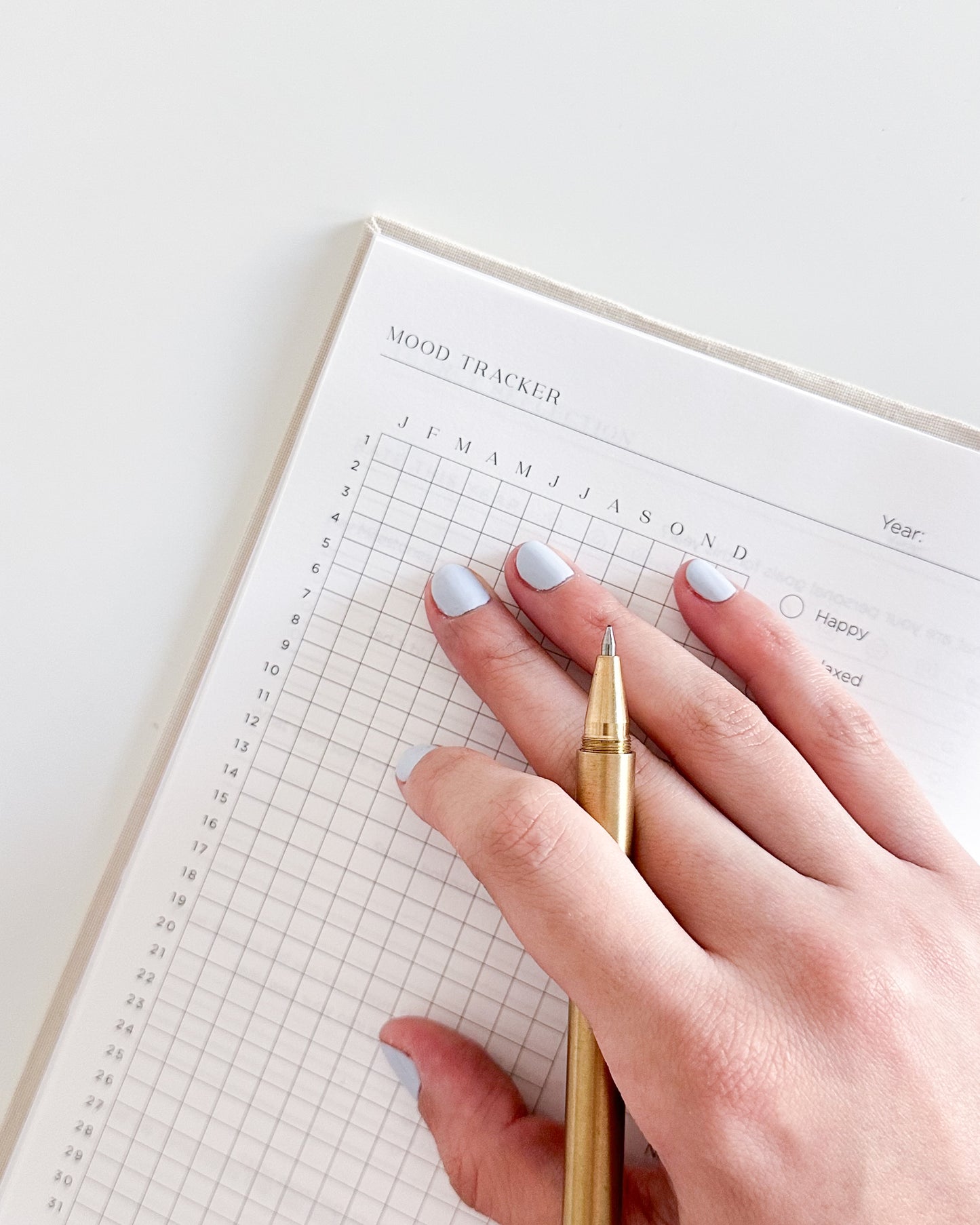 Rosy Garden Embroidered 2026 Yearly Planner - Undated