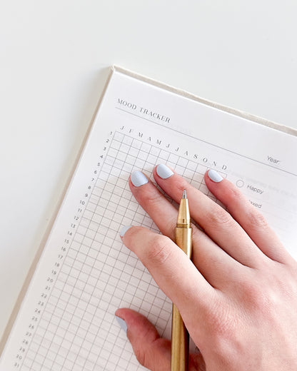 Rosy Garden Embroidered 2026 Yearly Planner - Undated