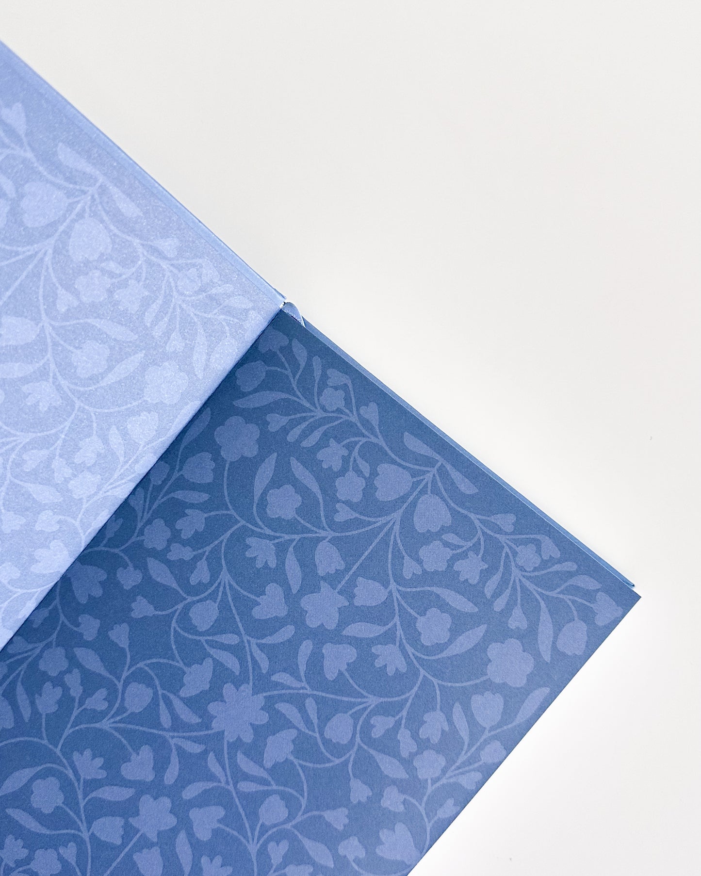 Arabic/English Lined Journal - Midnight Bloo