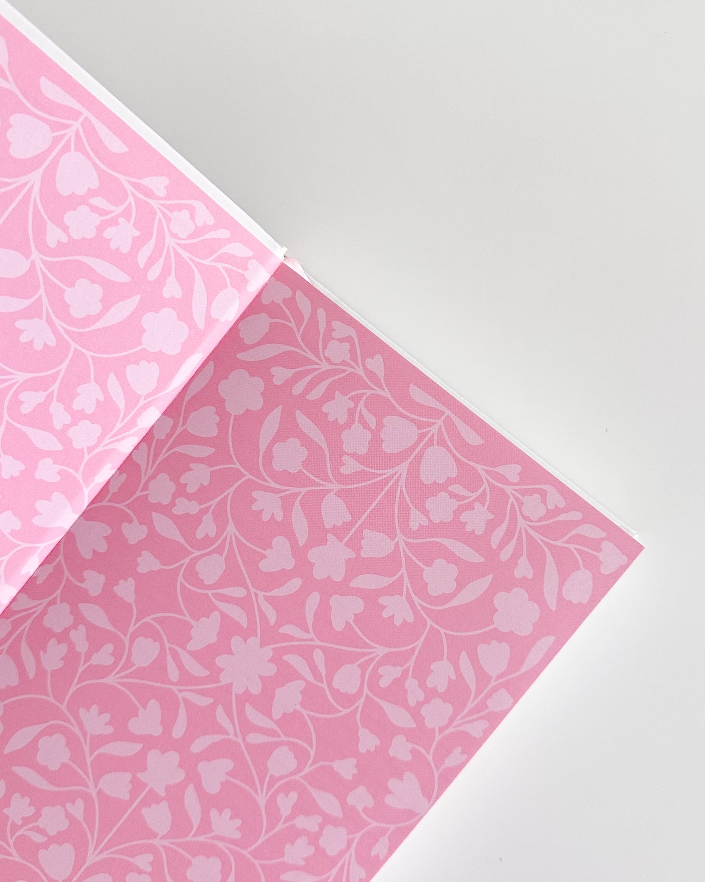 Arabic/English Lined Journal -Rosy Pink
