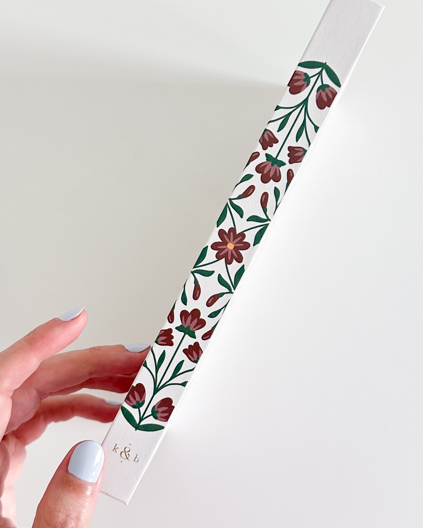 Arabic/English Lined Journal -Rich Red