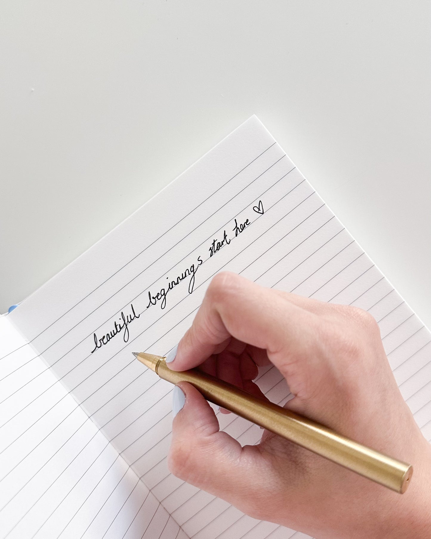 Arabic/English Lined Journal -Rich Red