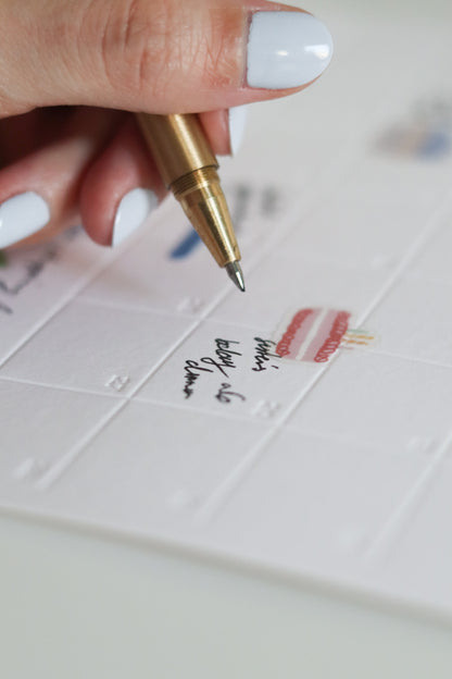 Monthly Card Set