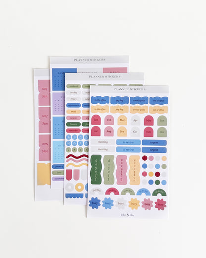 2026 Planner Sticker Set
