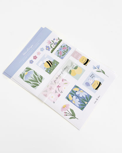 Stamp Sticker Sheet Set