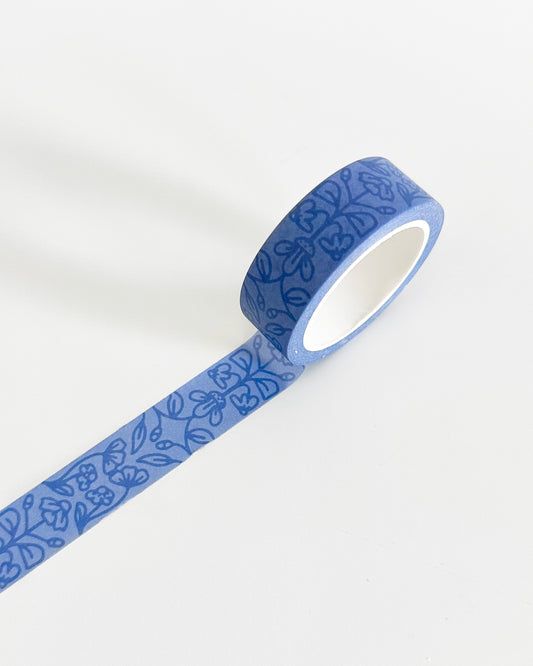 Blue Lace Washi Tape