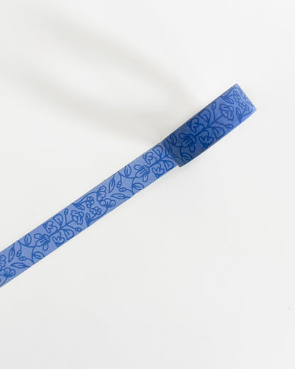 Blue Lace Washi Tape