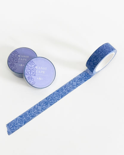 Blue Lace Washi Tape