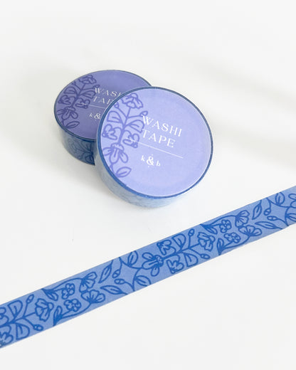 Blue Lace Washi Tape