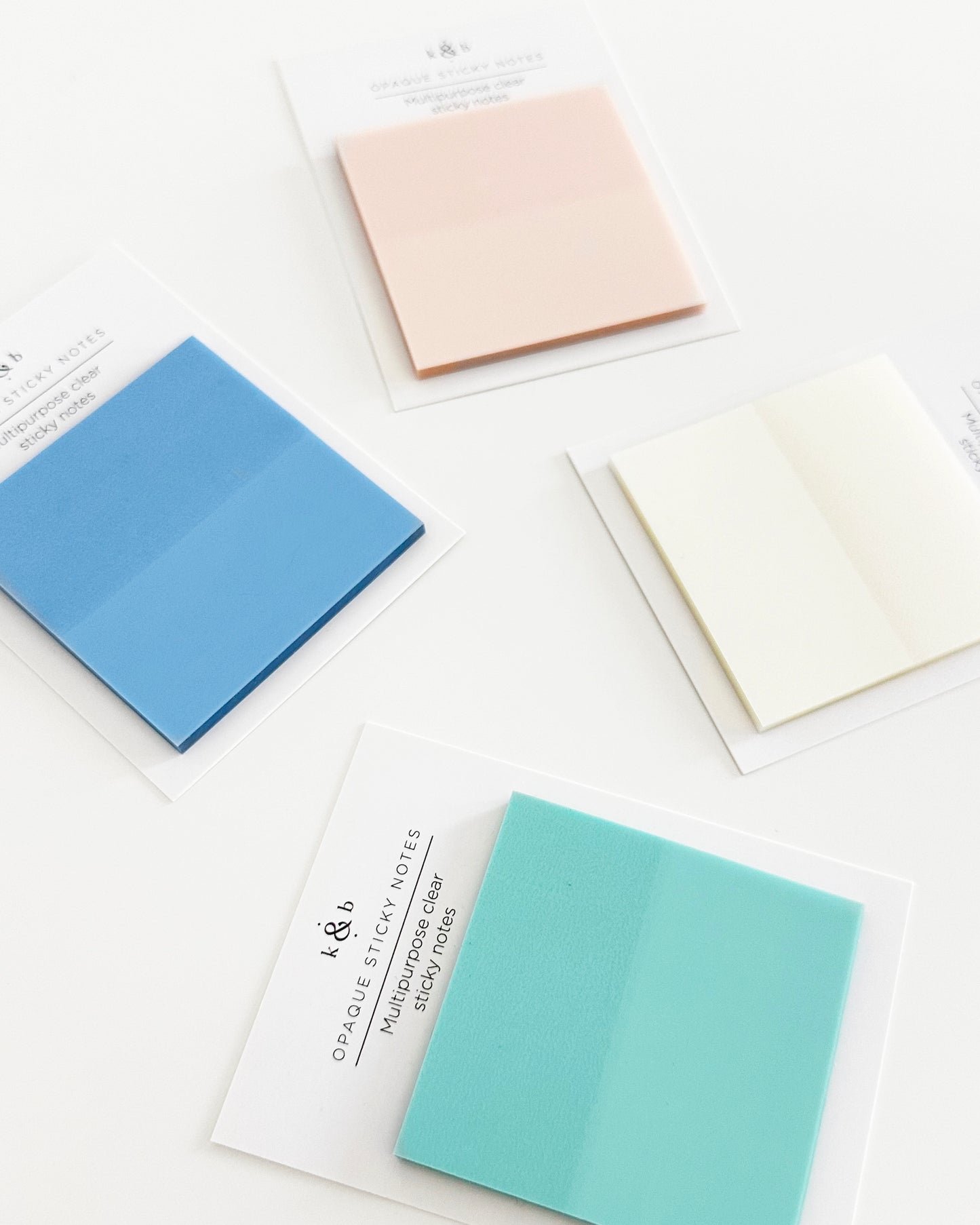 Square Opaque Sticky Notes