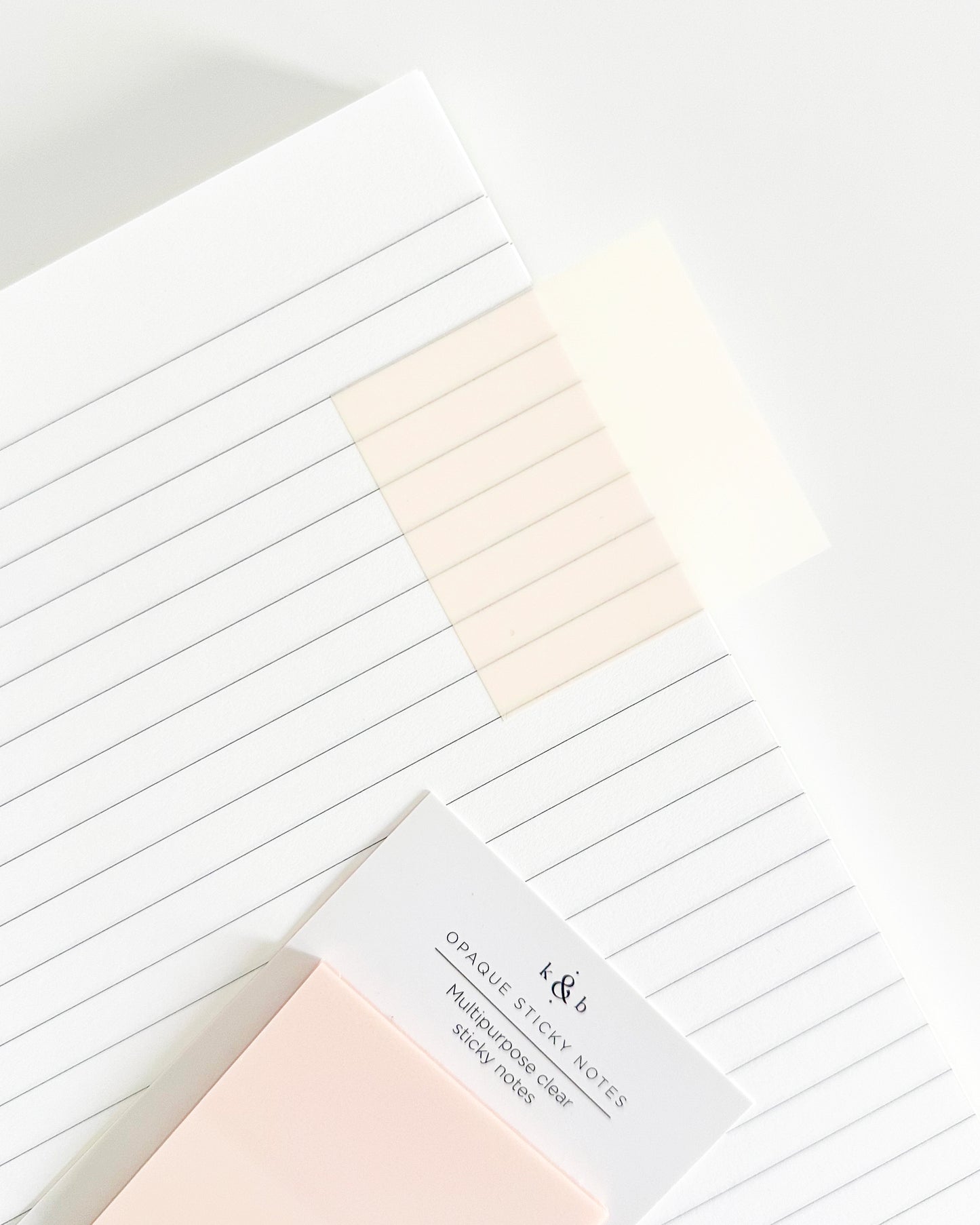 Square Opaque Sticky Notes