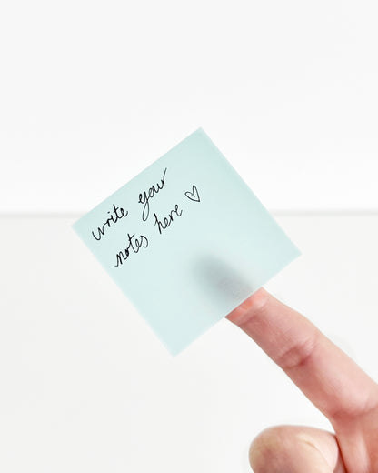 Square Opaque Sticky Notes