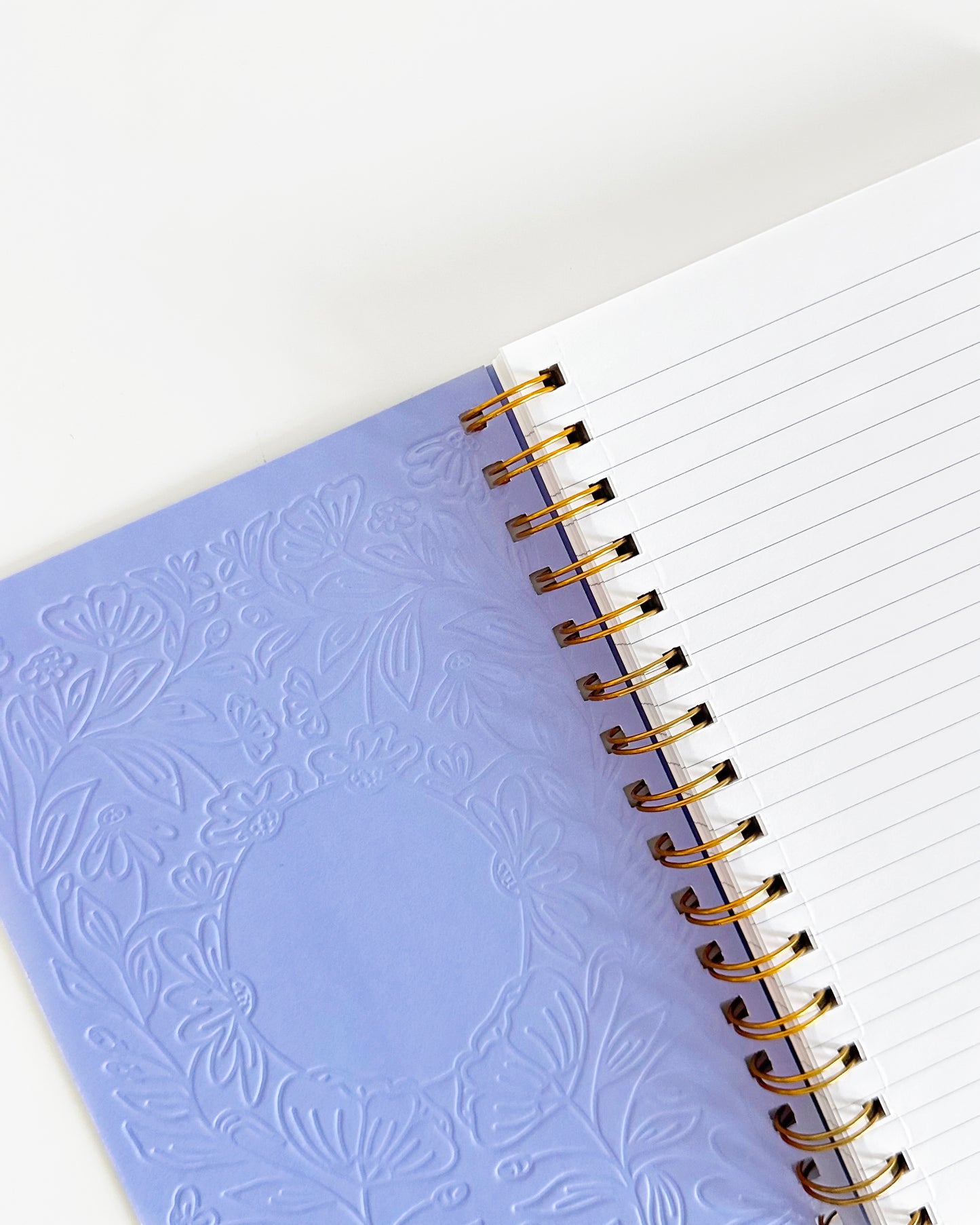 Deep Blue Lined Notebook